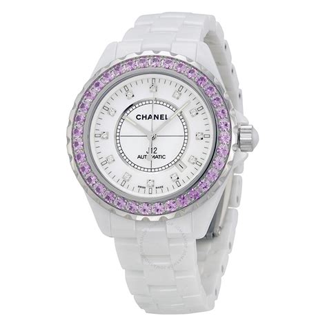 chanel ladies white watch|chanel female watches.